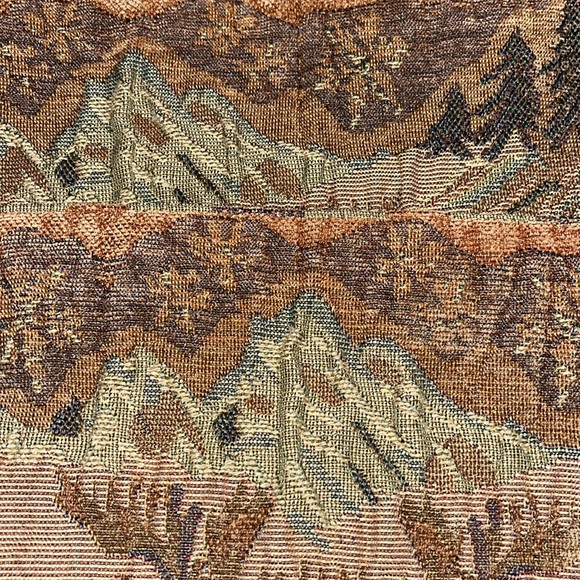 moose bear mountain scene tapestry placemats set of 4 - Picture 6 of 10